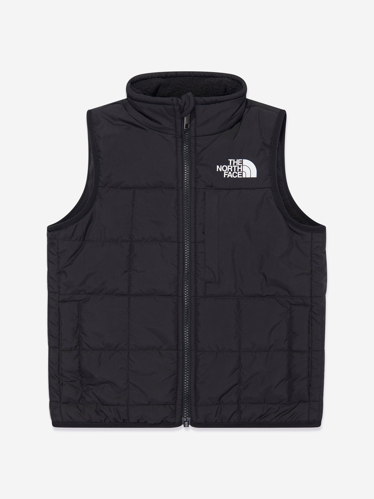The North Face 男童双面 Shasta 马甲(黑色)