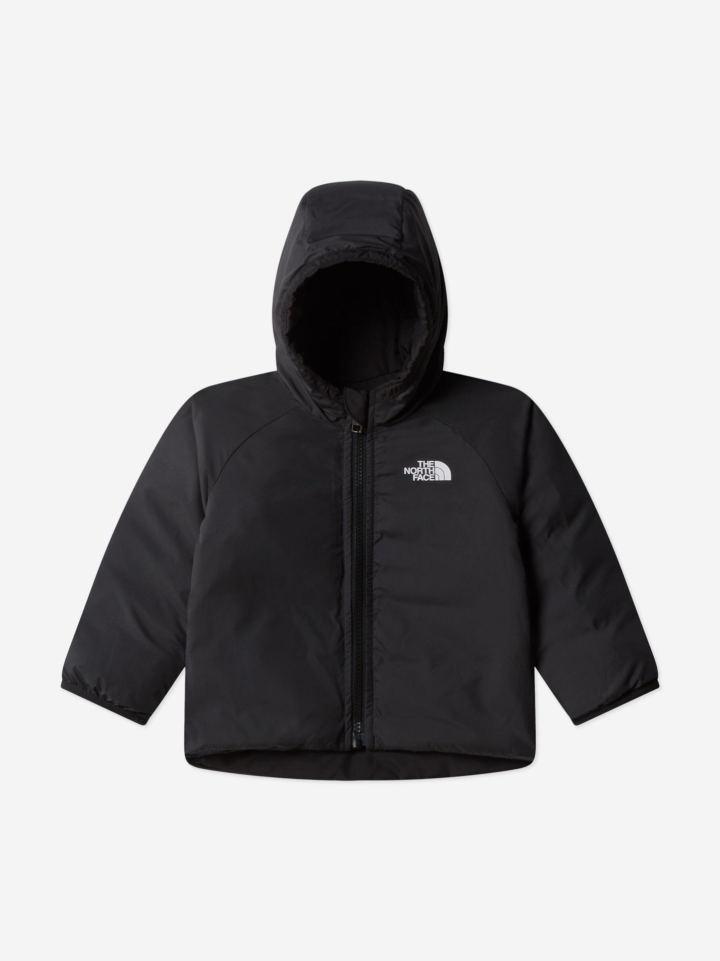 The North Face 婴儿双面 Perrito 连帽夹克(黑色)