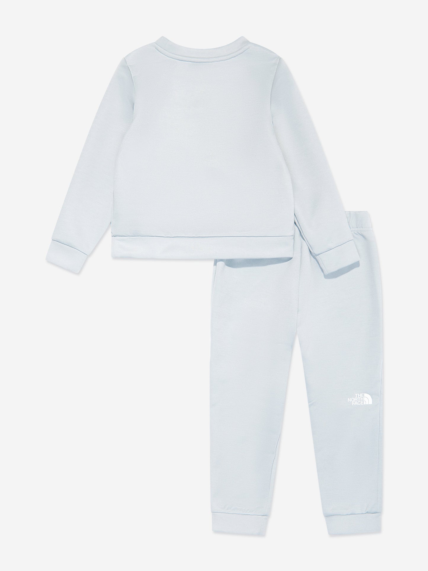 The North Face 儿童徽标运动服(灰色)