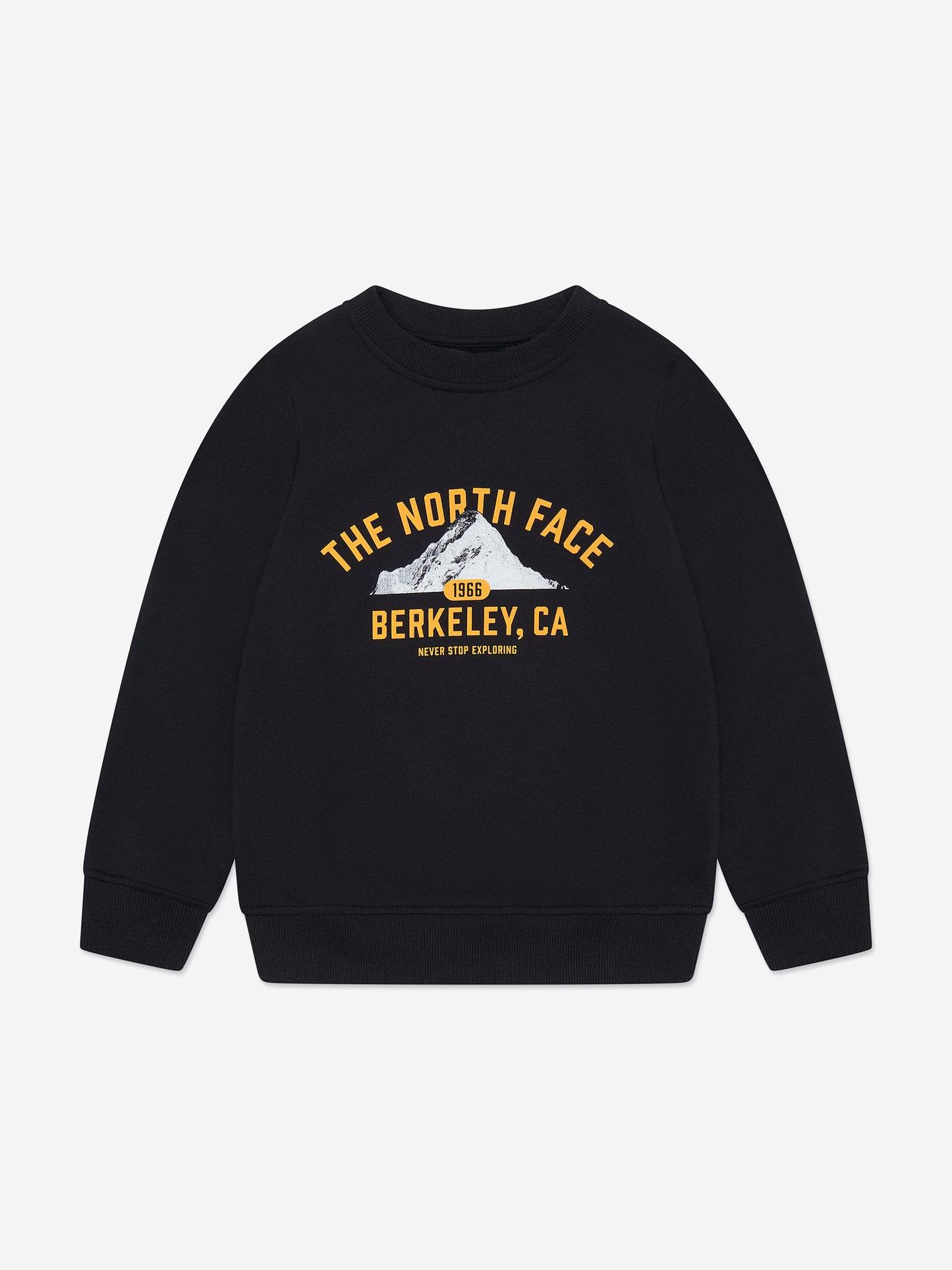 The North Face 儿童 Varsity Grahic 休闲运动衫(黑色)