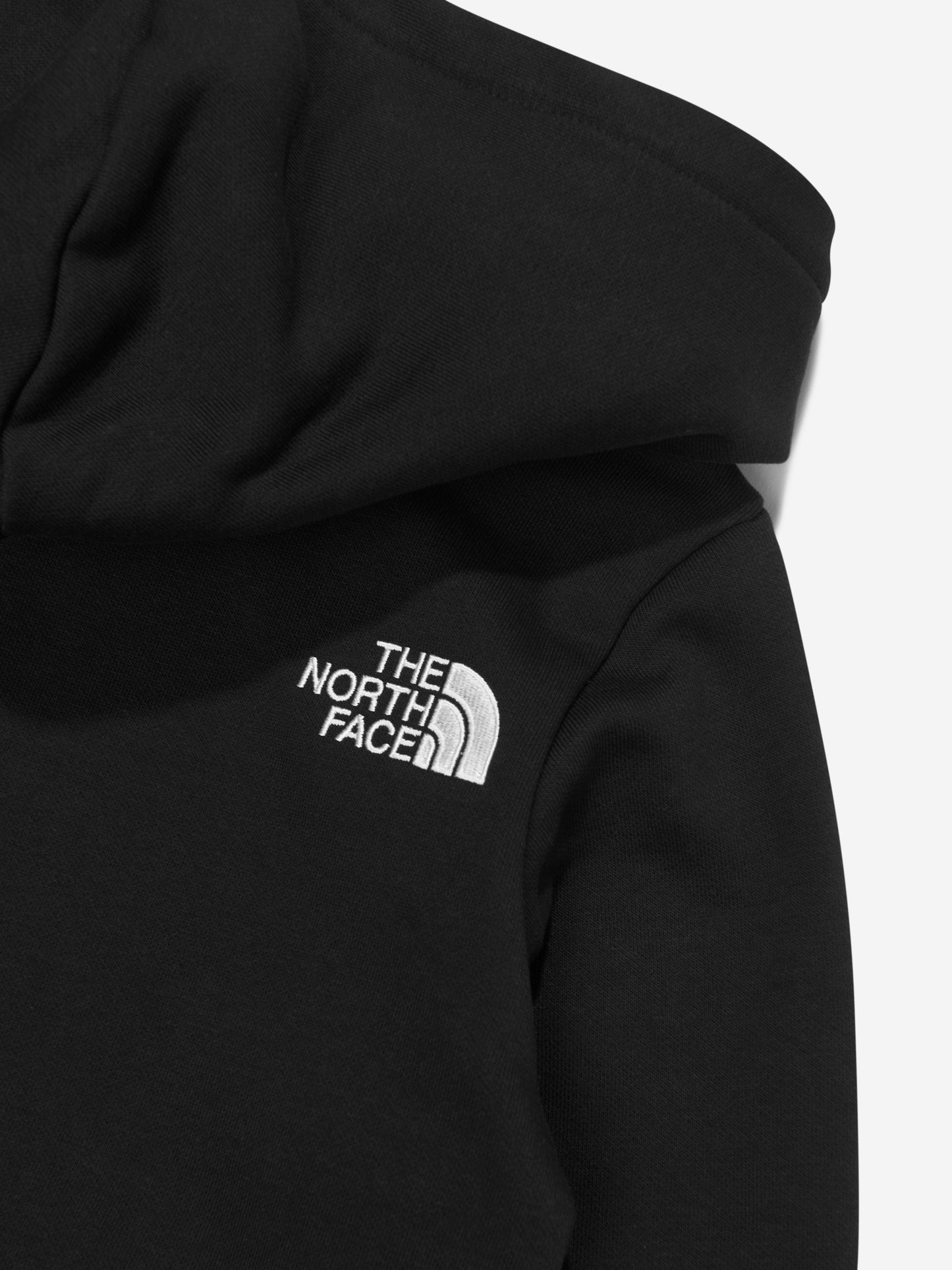 The North Face 男童 Drew Peak 黑色连帽衫