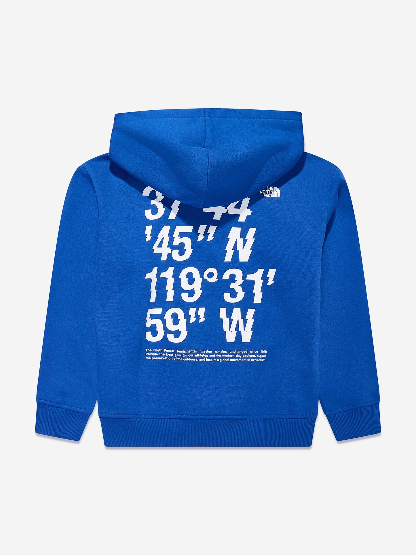 The North Face 男童蓝色 Coordinates 图案超大连帽衫