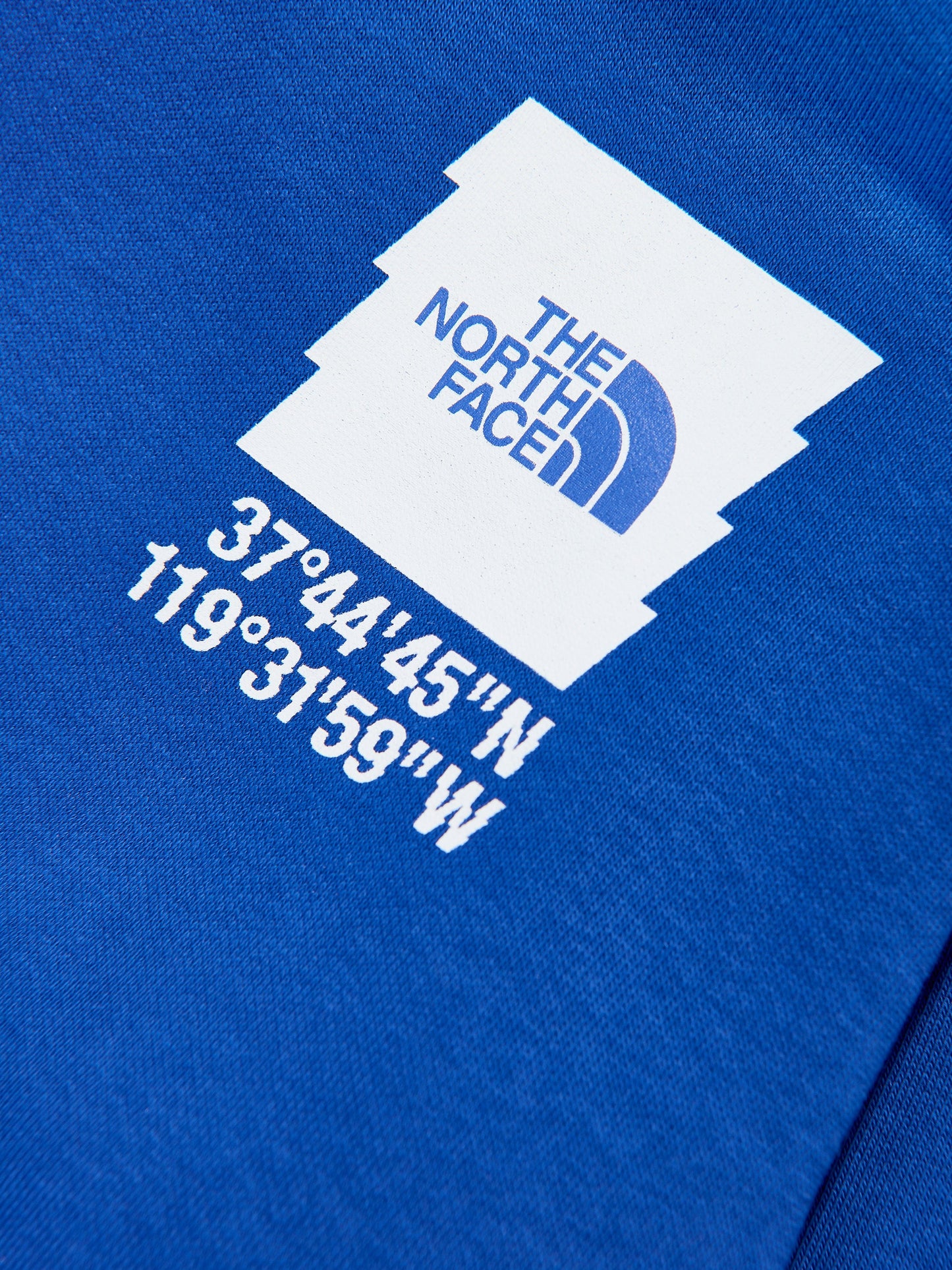 The North Face 男童蓝色 Coordinates 图案超大连帽衫