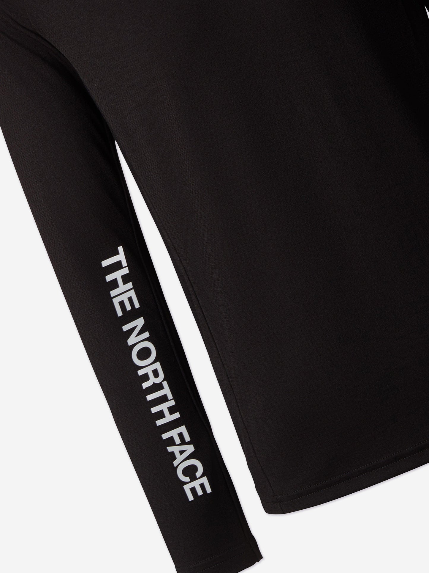The North Face 儿童 Never Stop 长袖 T 恤(黑色)