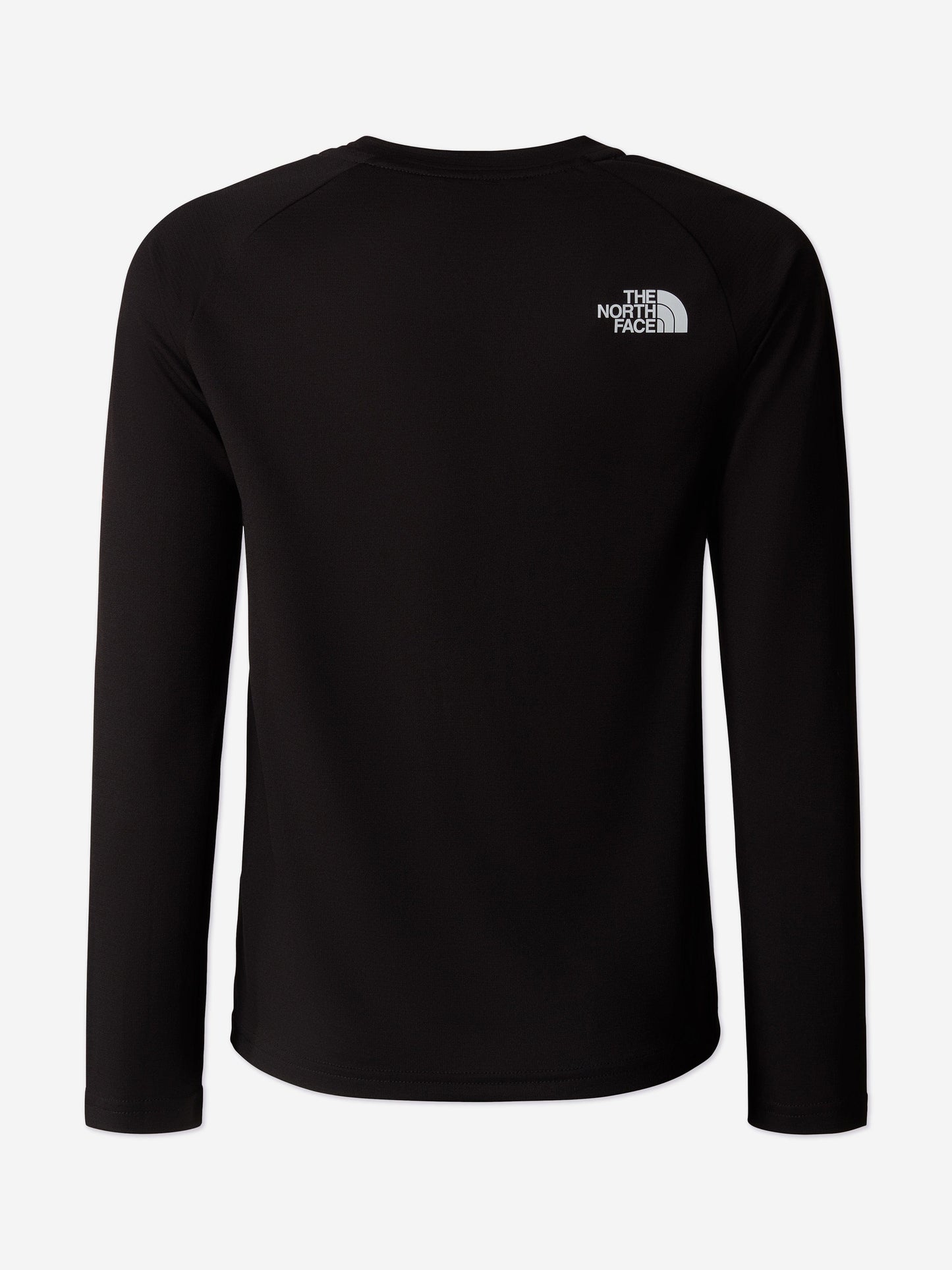 The North Face 儿童 Never Stop 长袖 T 恤(黑色)