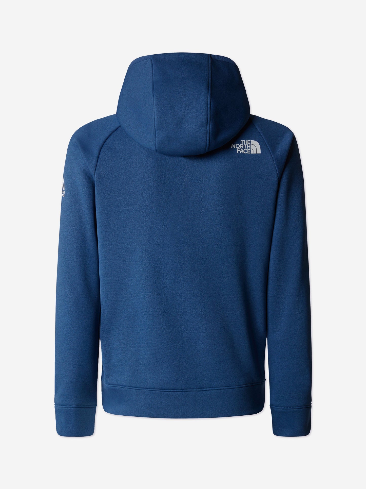 The North Face 男童蓝色 Mountain Athletics 全拉链连帽衫