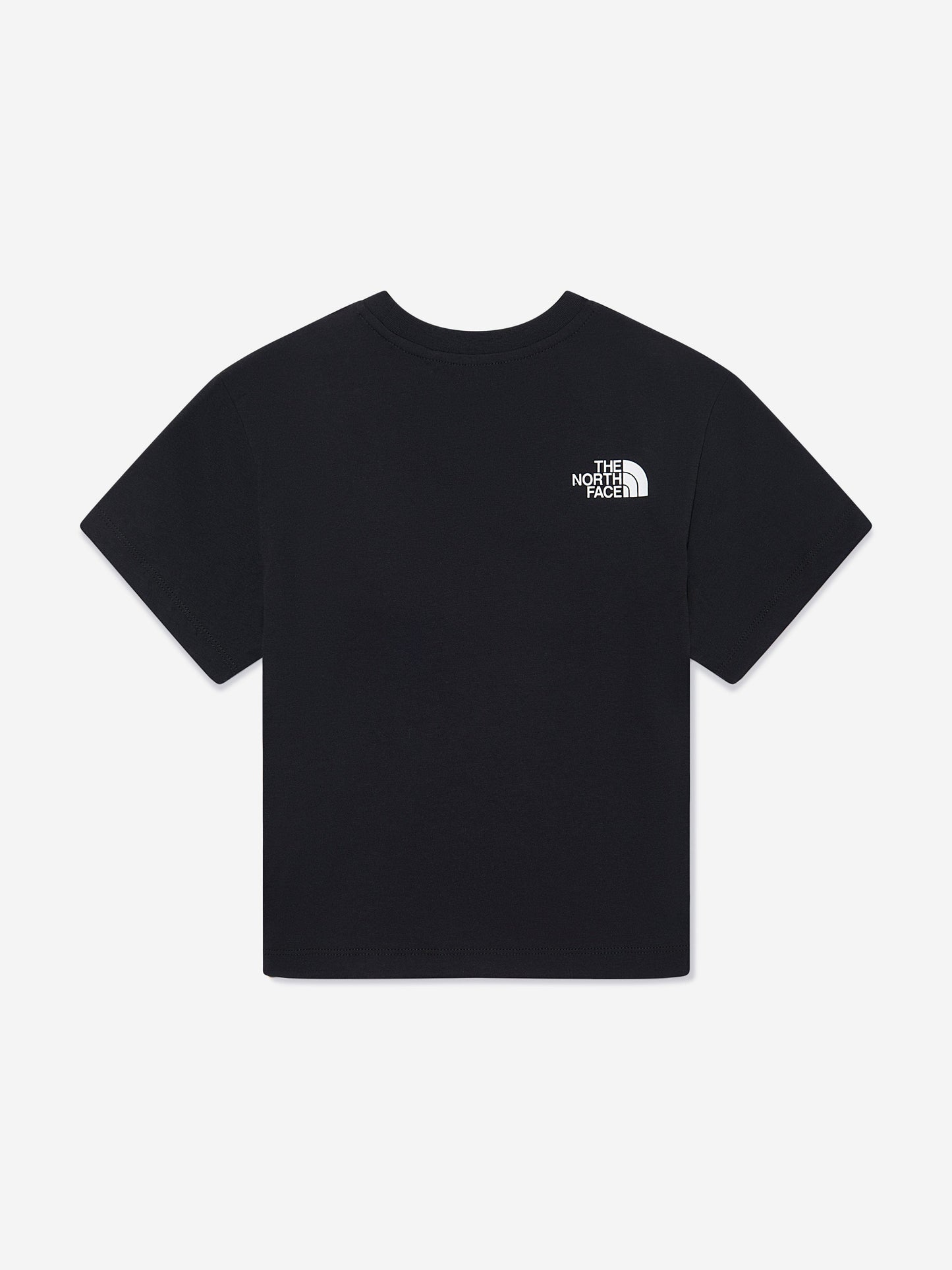 The North Face 儿童 Varsirty 图案超大 T 恤(黑色)