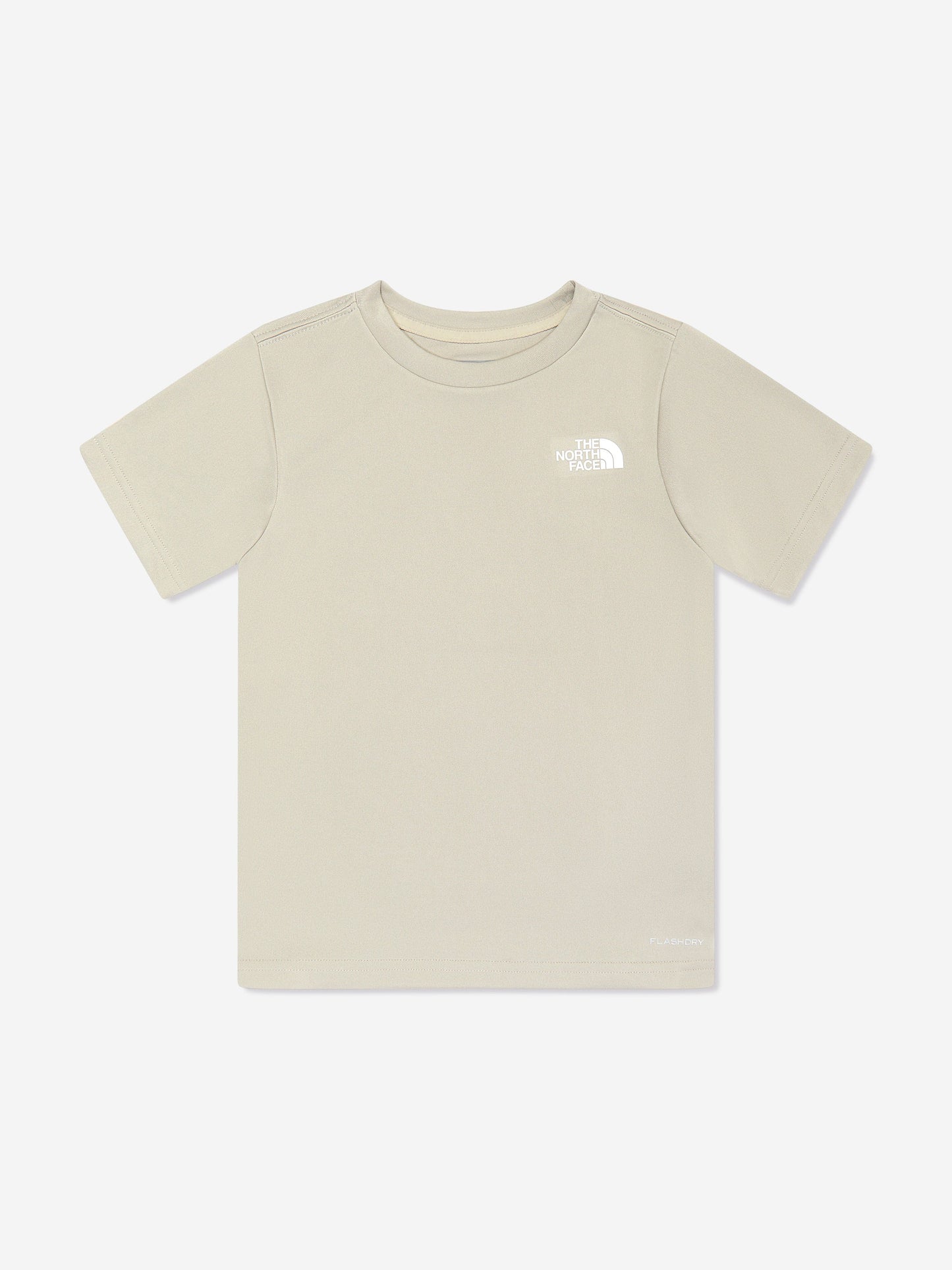 The North Face 男童 Reaxion T 恤(米色)