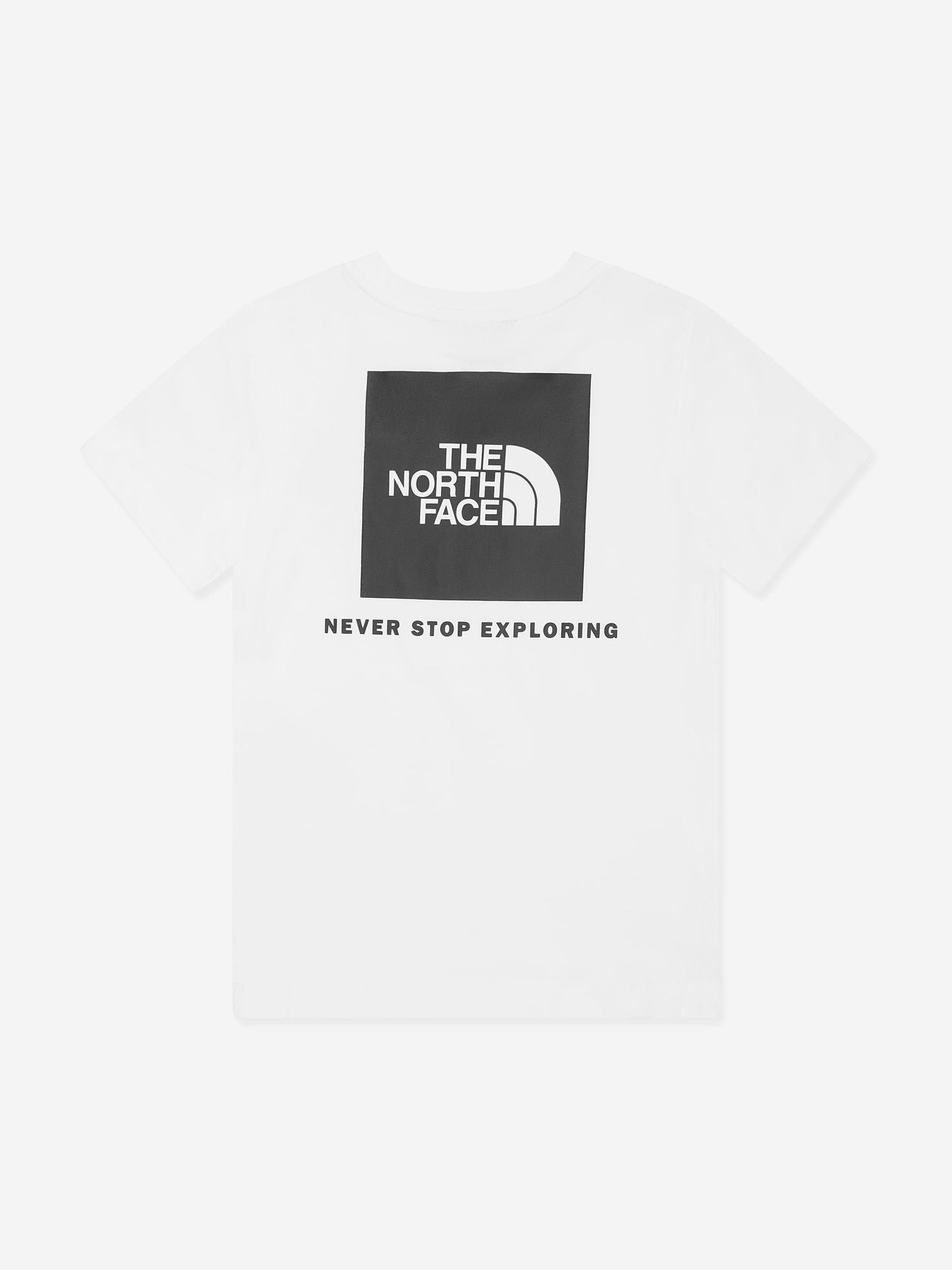 The North Face 男童 Redbox T 恤(白色)
