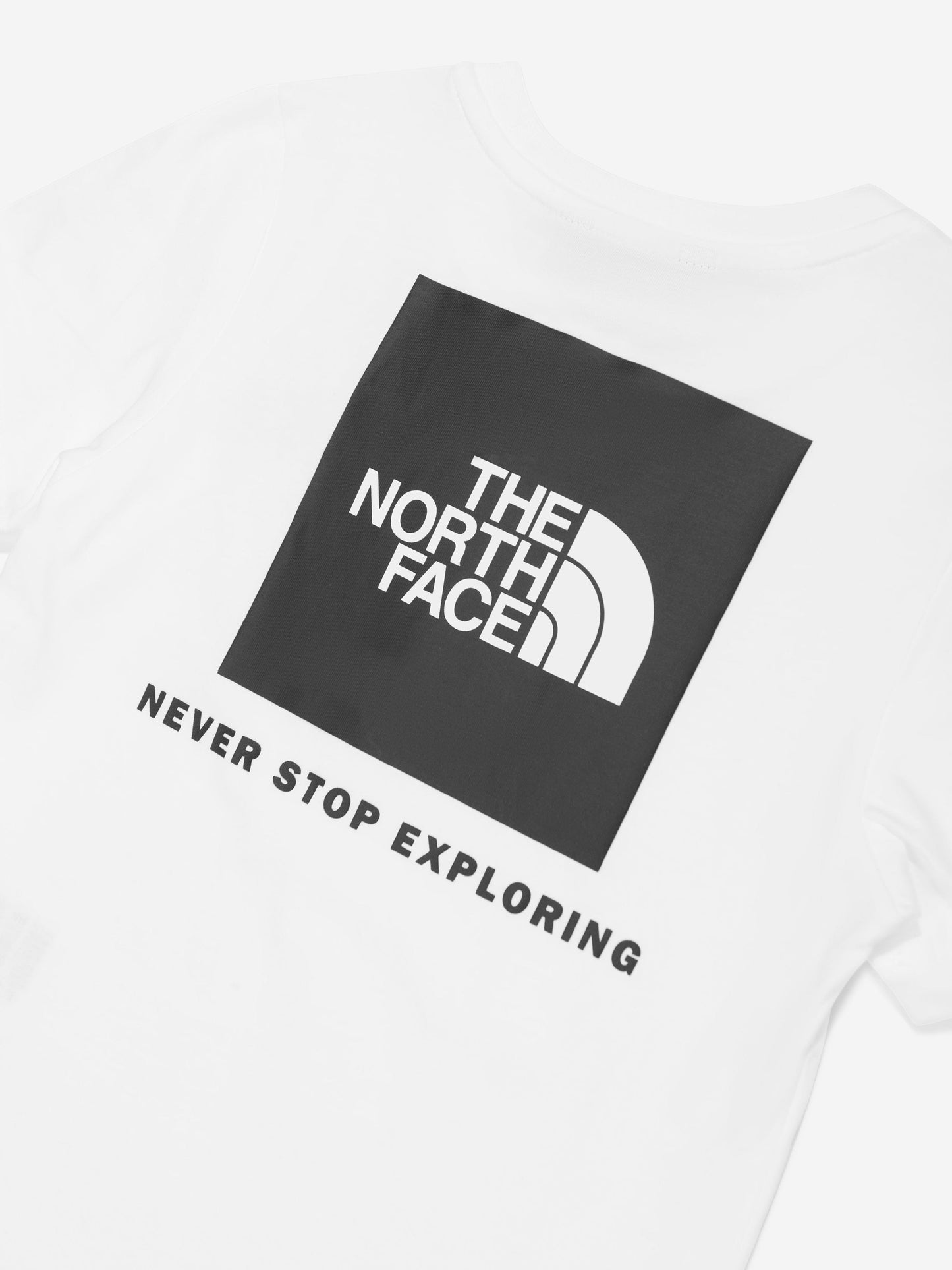 The North Face 男童 Redbox T 恤(白色)