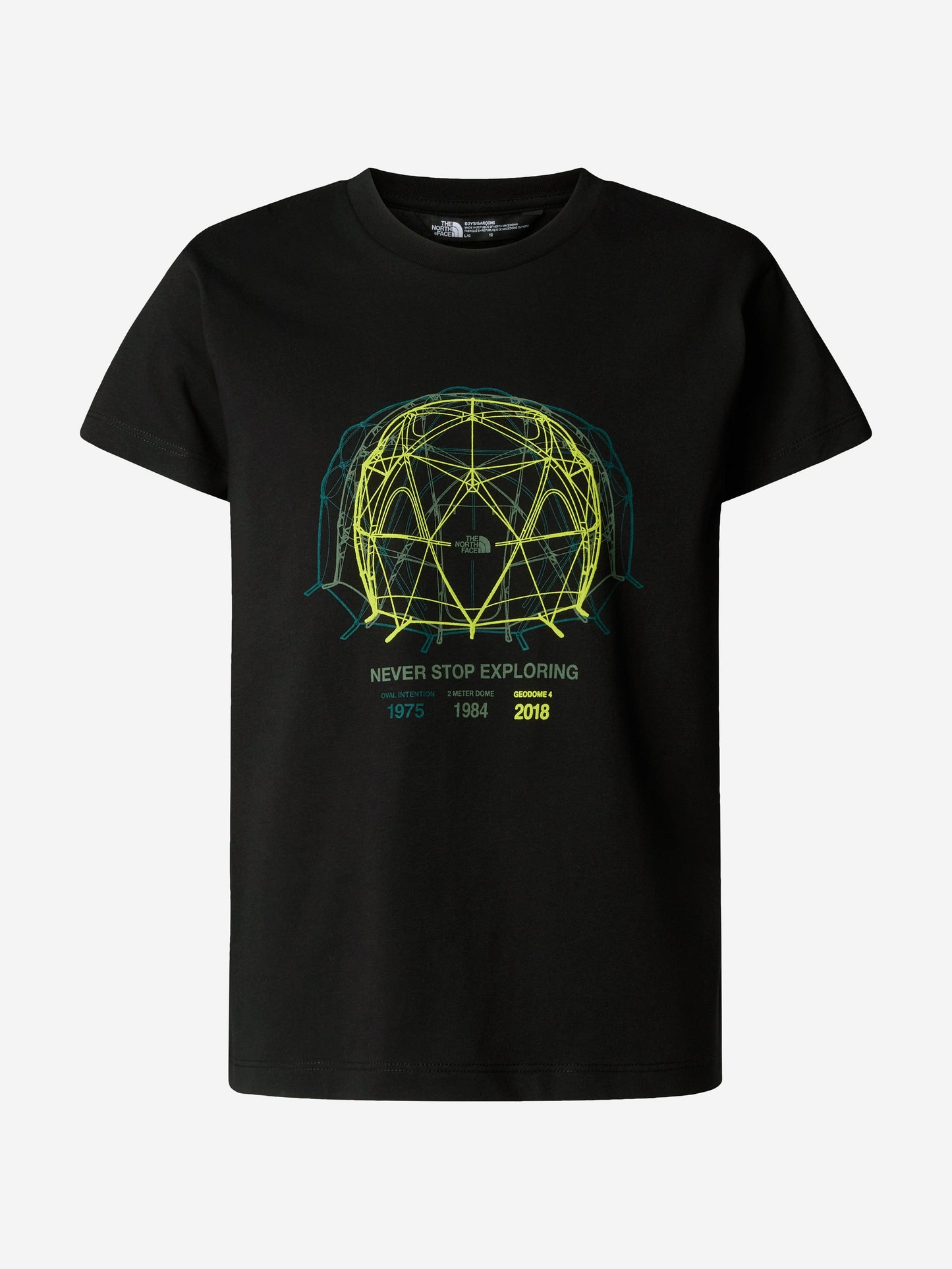 Boys Graphic Relaxed T-Shirt in Black