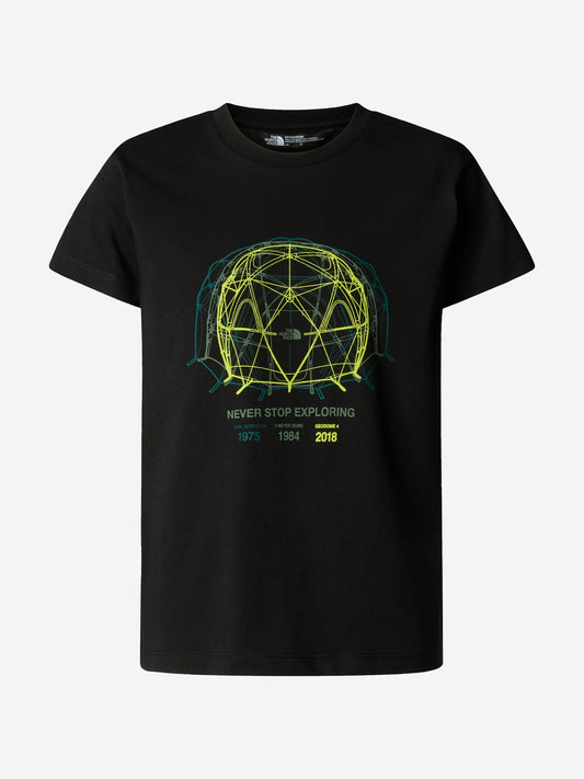 Boys Graphic Relaxed T-Shirt in Black