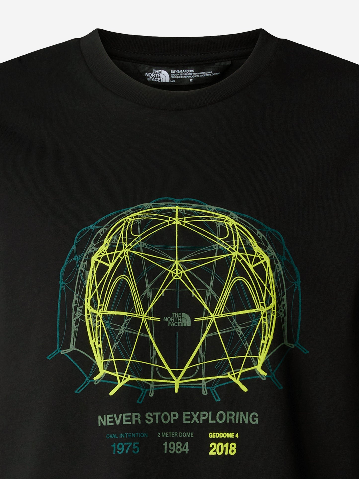 Boys Graphic Relaxed T-Shirt in Black