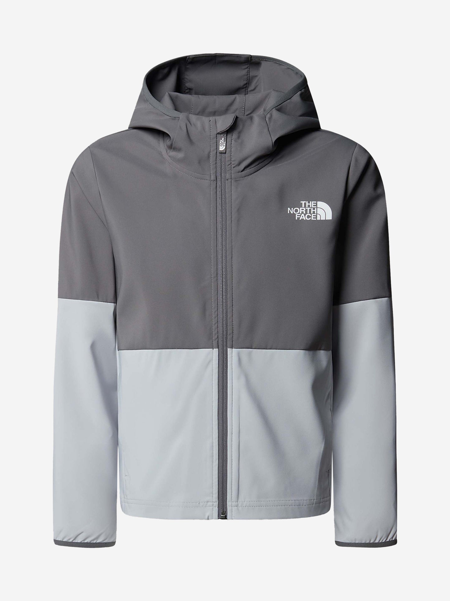 Boys On The Trail Zip Up Top in Grey