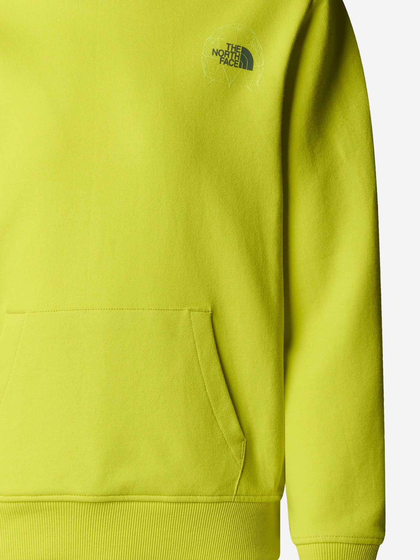 Boys Graphic Relaxed Hoodie in Yellow