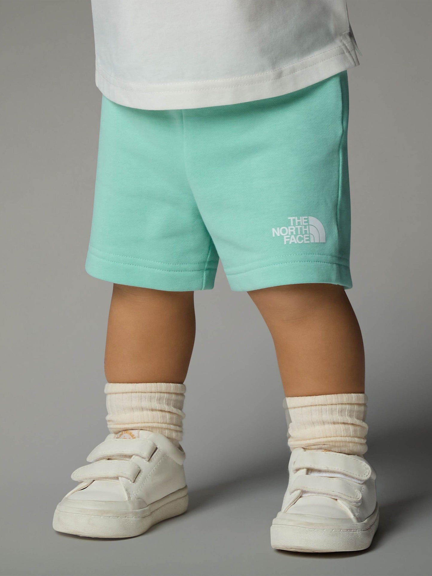 Baby Cotton Short Set in Green