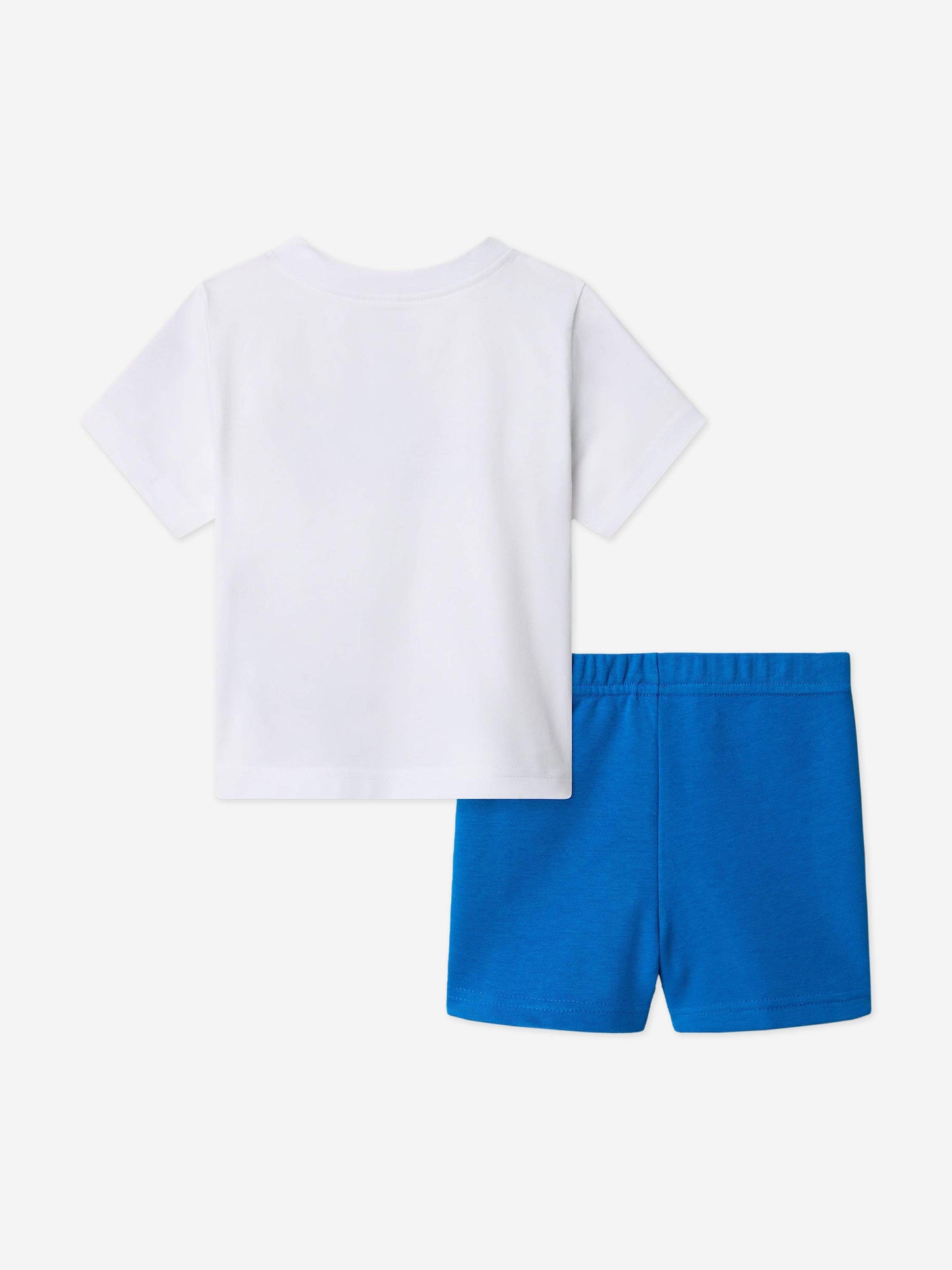 Baby Cotton Short Set in Blue