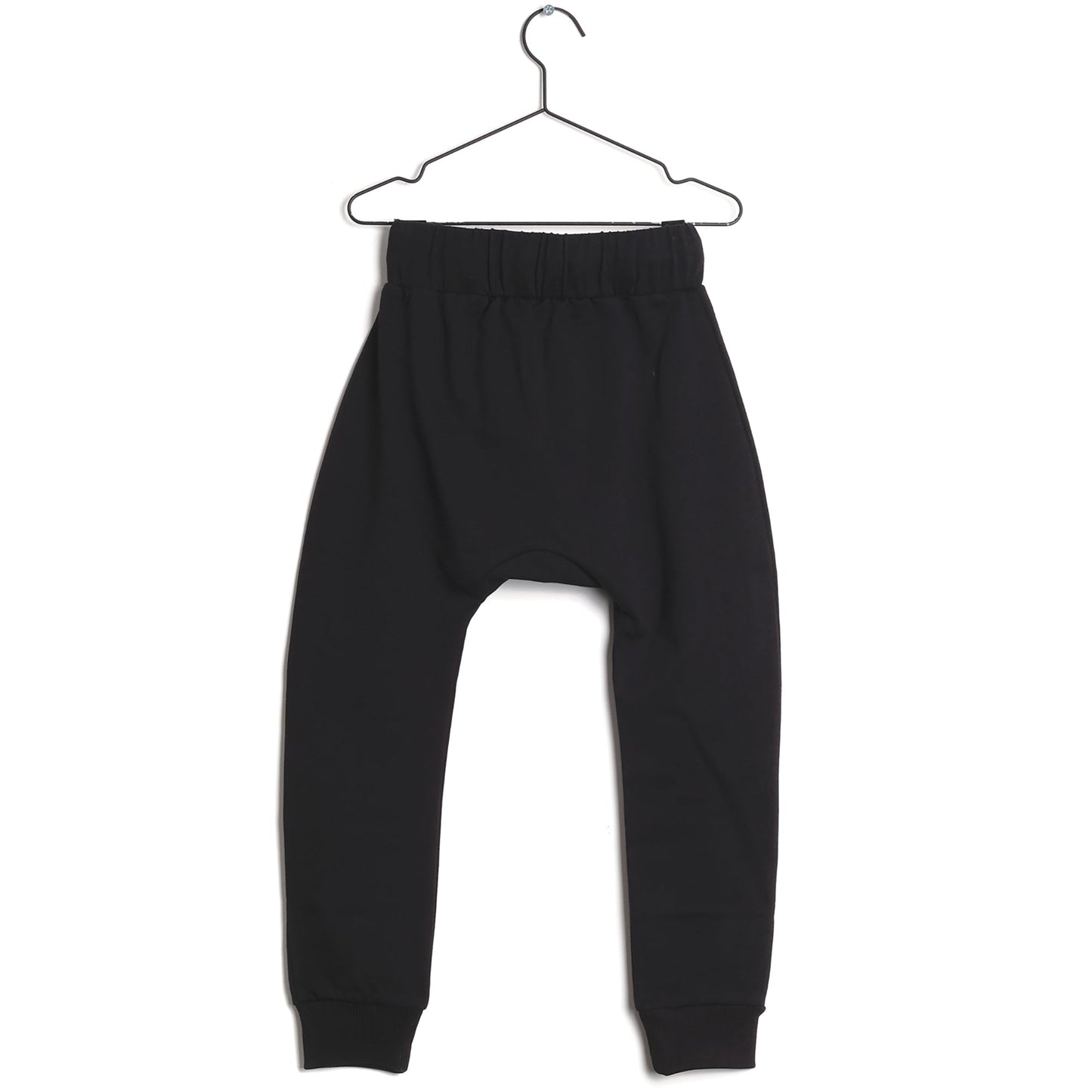 Girls Black Cotton Trousers