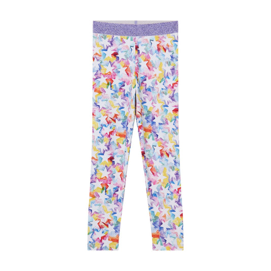 女童彩色星星打底裤