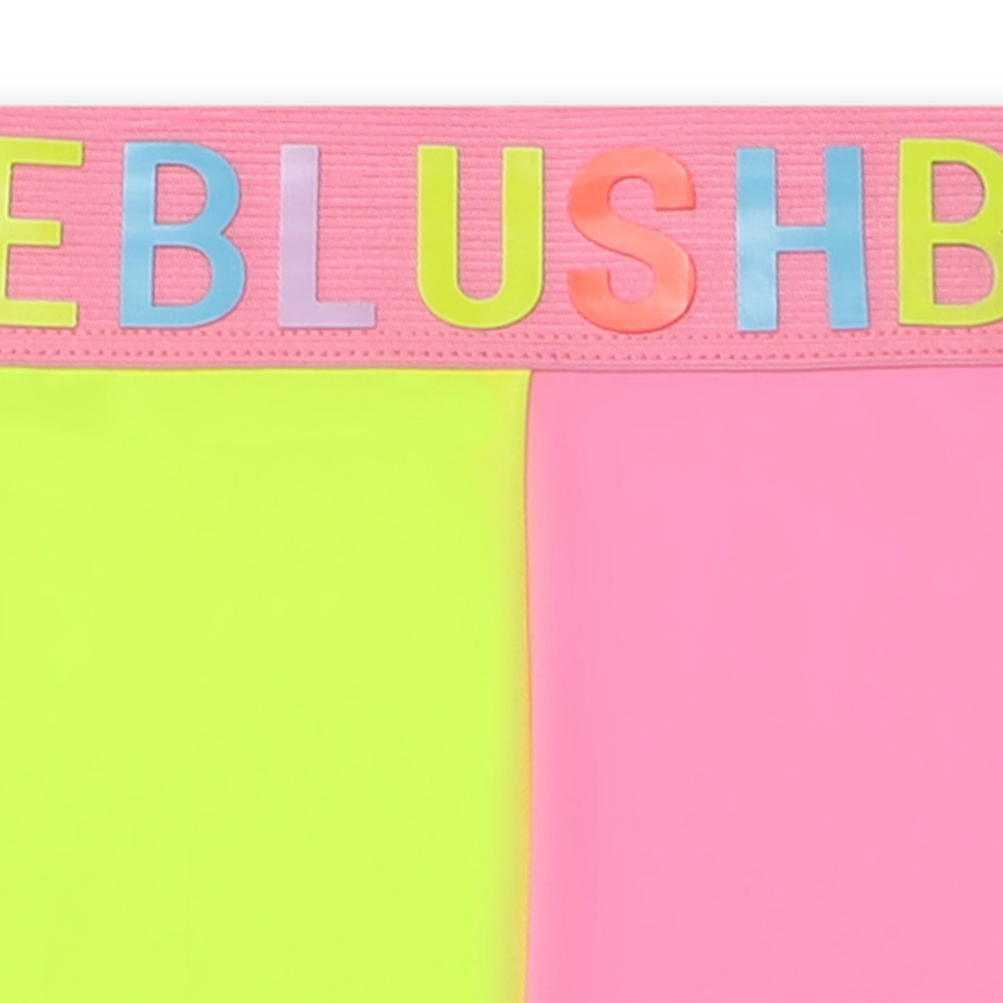 女童彩色Logo短裤