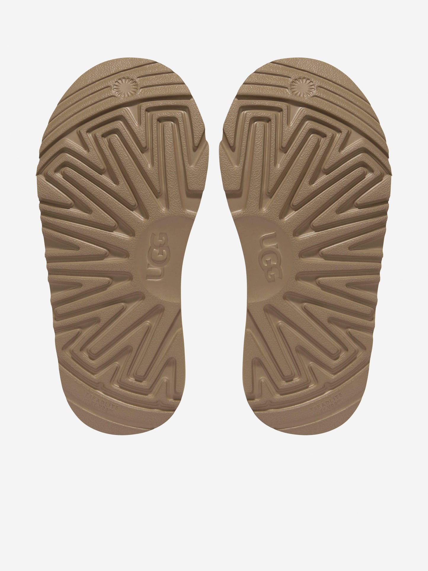 UGG 儿童经典超迷你靴 (棕色)