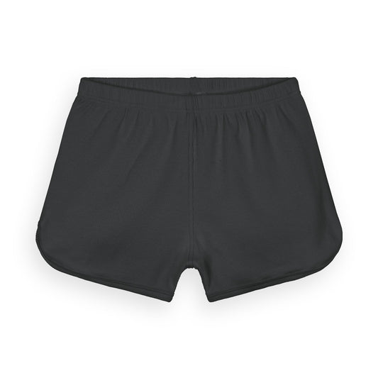 儿童黑色棉短裤