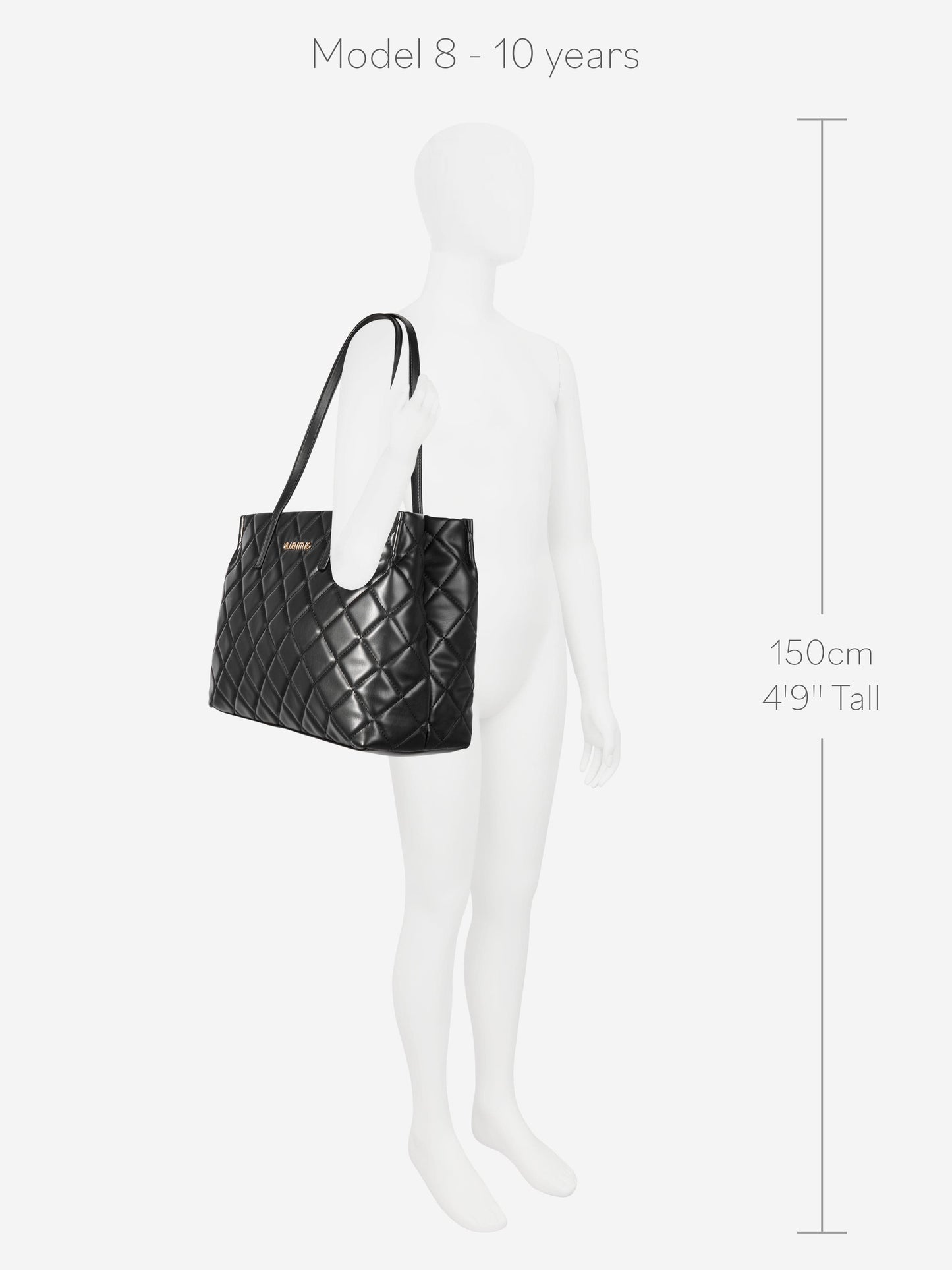 Valentino Girls 陶笛手提包 黑色 (39 厘米)
