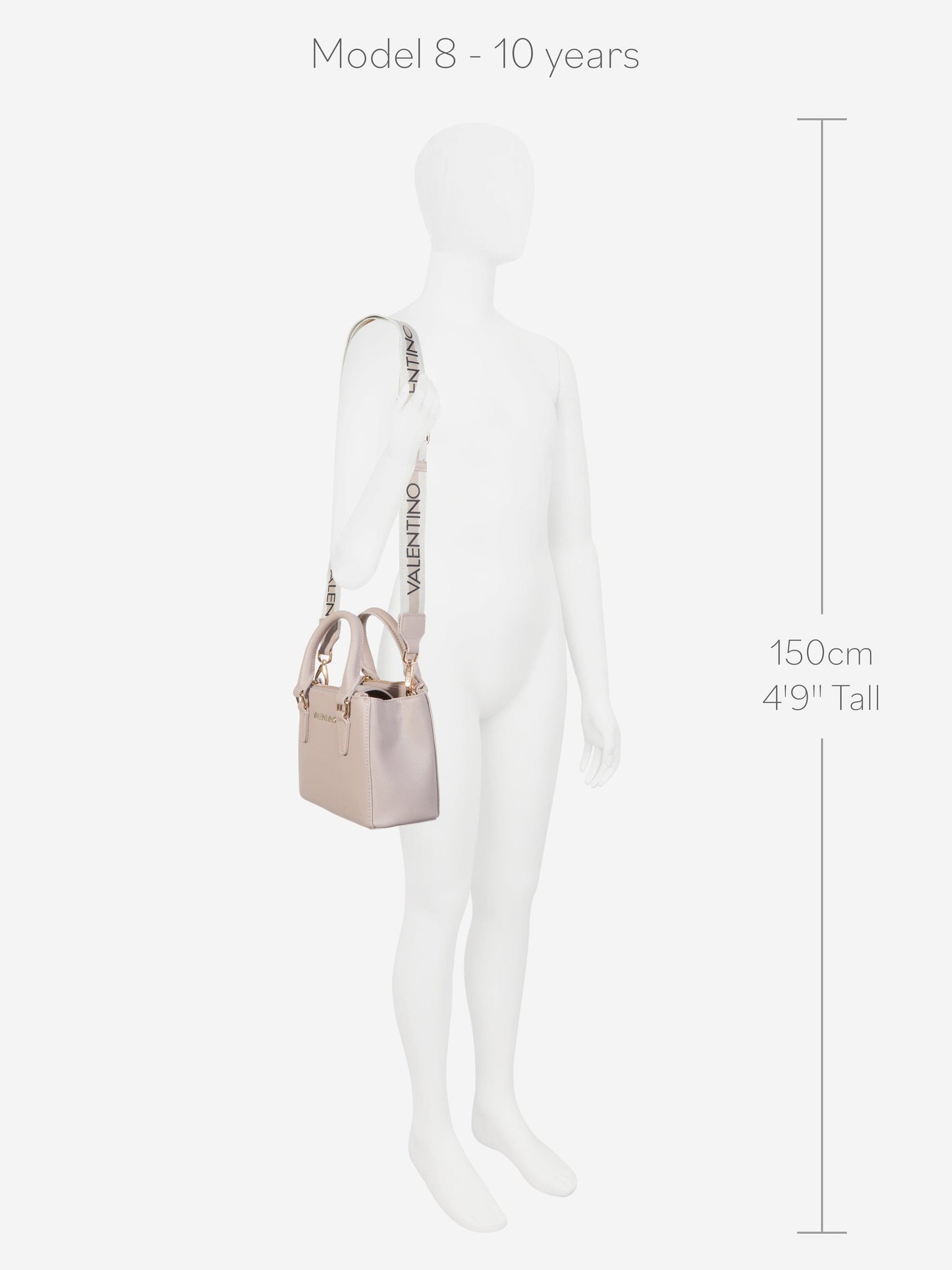Valentino 女童 Zero Re 手提包 粉色(20 厘米)