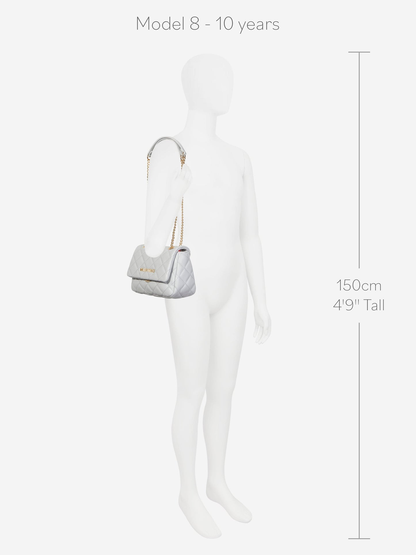 Valentino Girls Ocarina 翻盖包 白色(18.5 厘米)