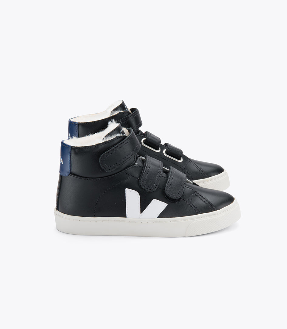 婴儿黑色"ESPLAR MID"高帮鞋