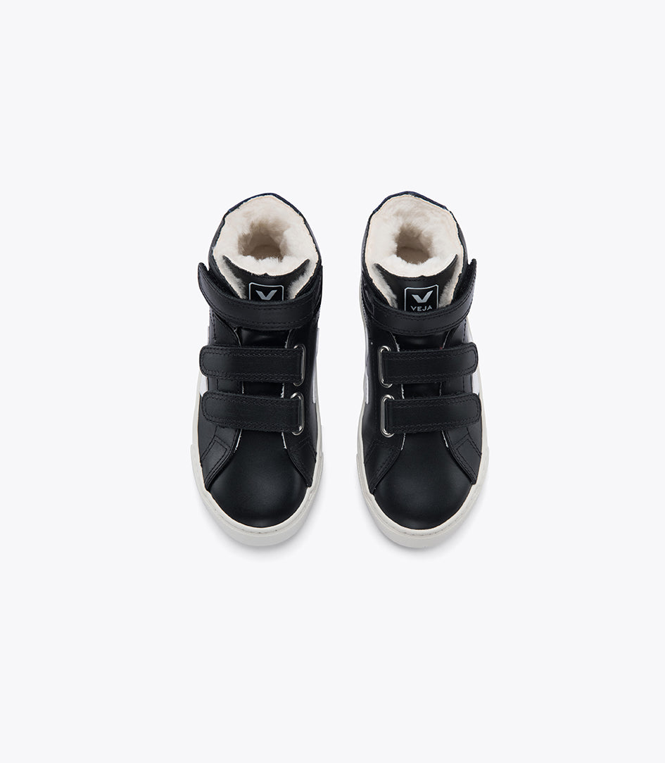 婴儿黑色"ESPLAR MID"高帮鞋