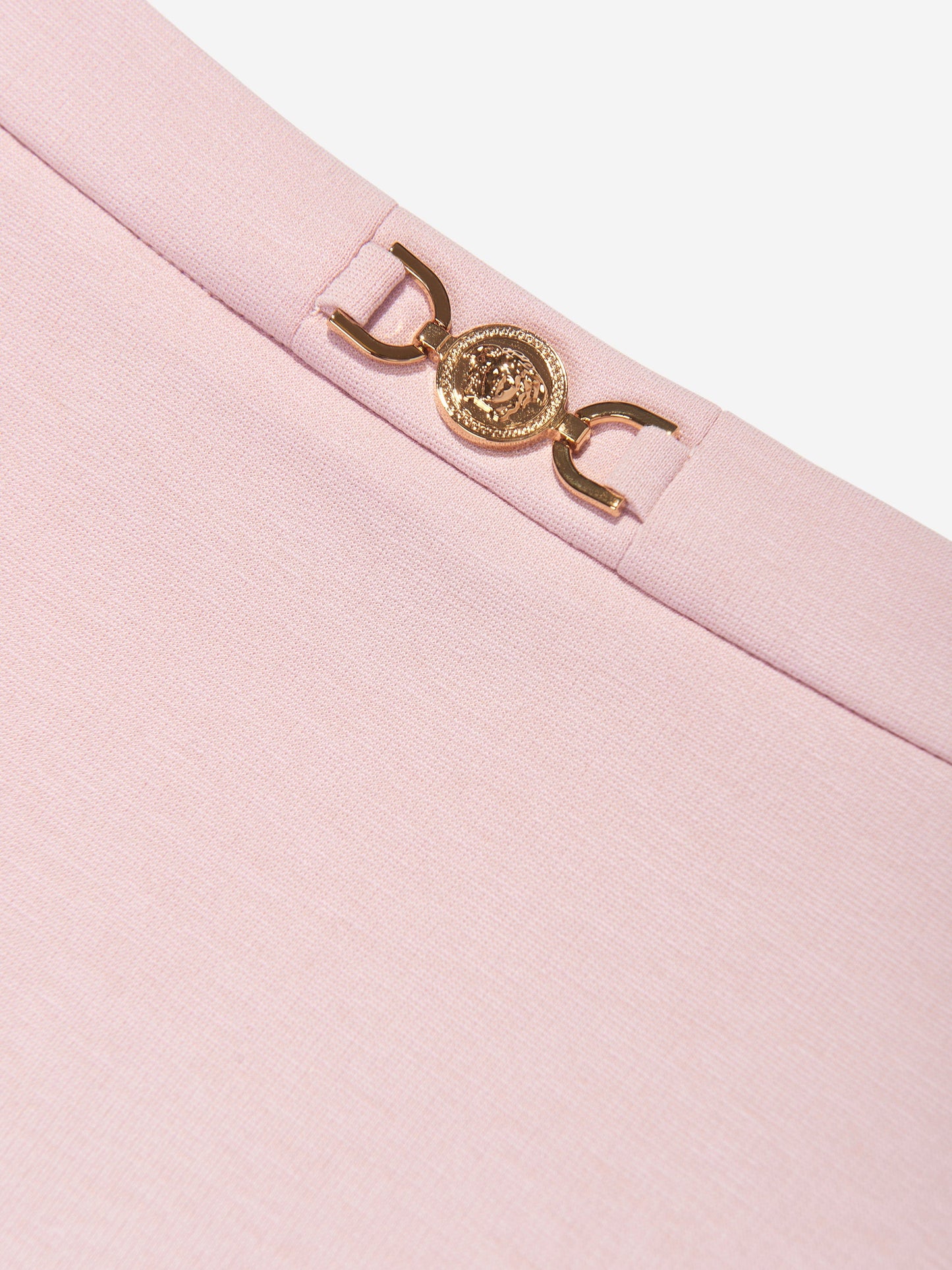 Versace 女孩粉色 Punto Milano 半身裙