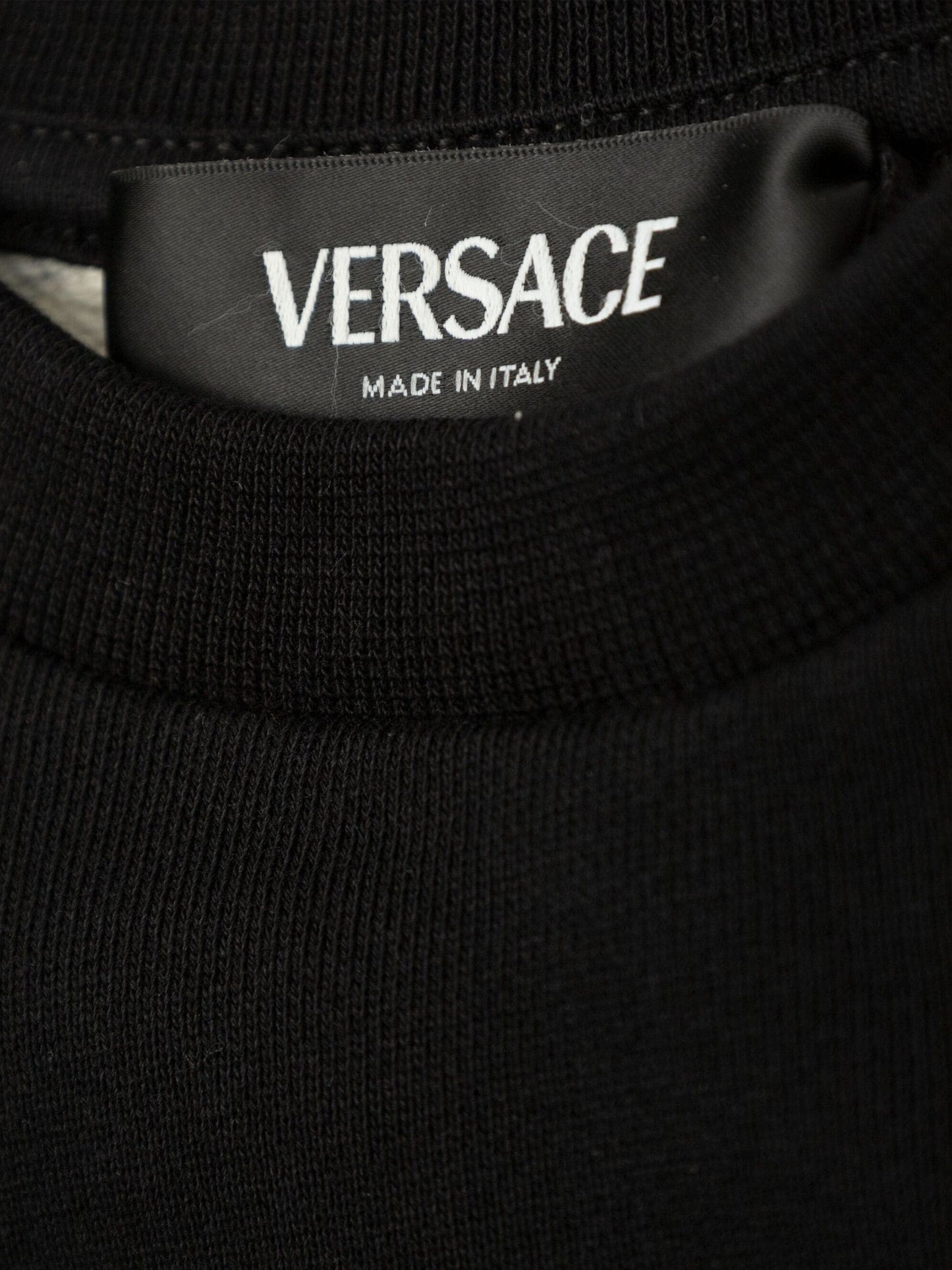 Versace 女童巴洛克运动衫(黑色)