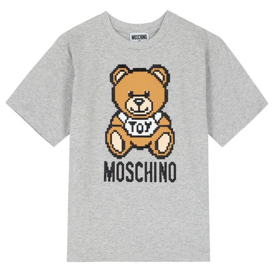 Boys & Girls Grey Bear T-Shirt