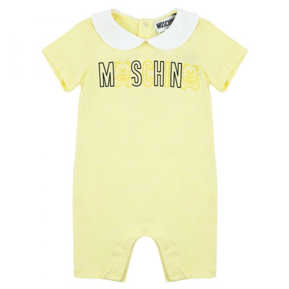 Baby Boy & Girls Yellow Babysuit