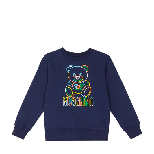 Boys & Girls Navy Bear Sweatshirt