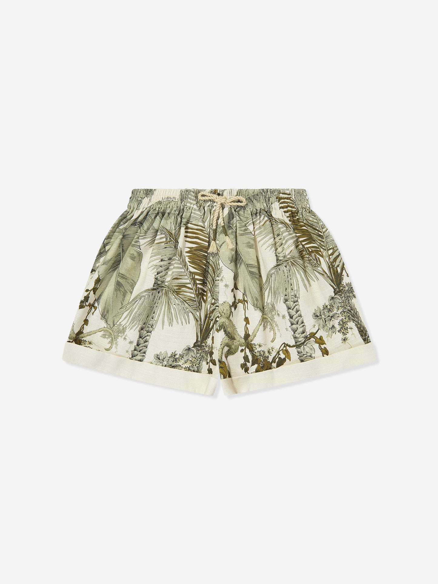 Girls Wylie Relaxed Shorts in Green