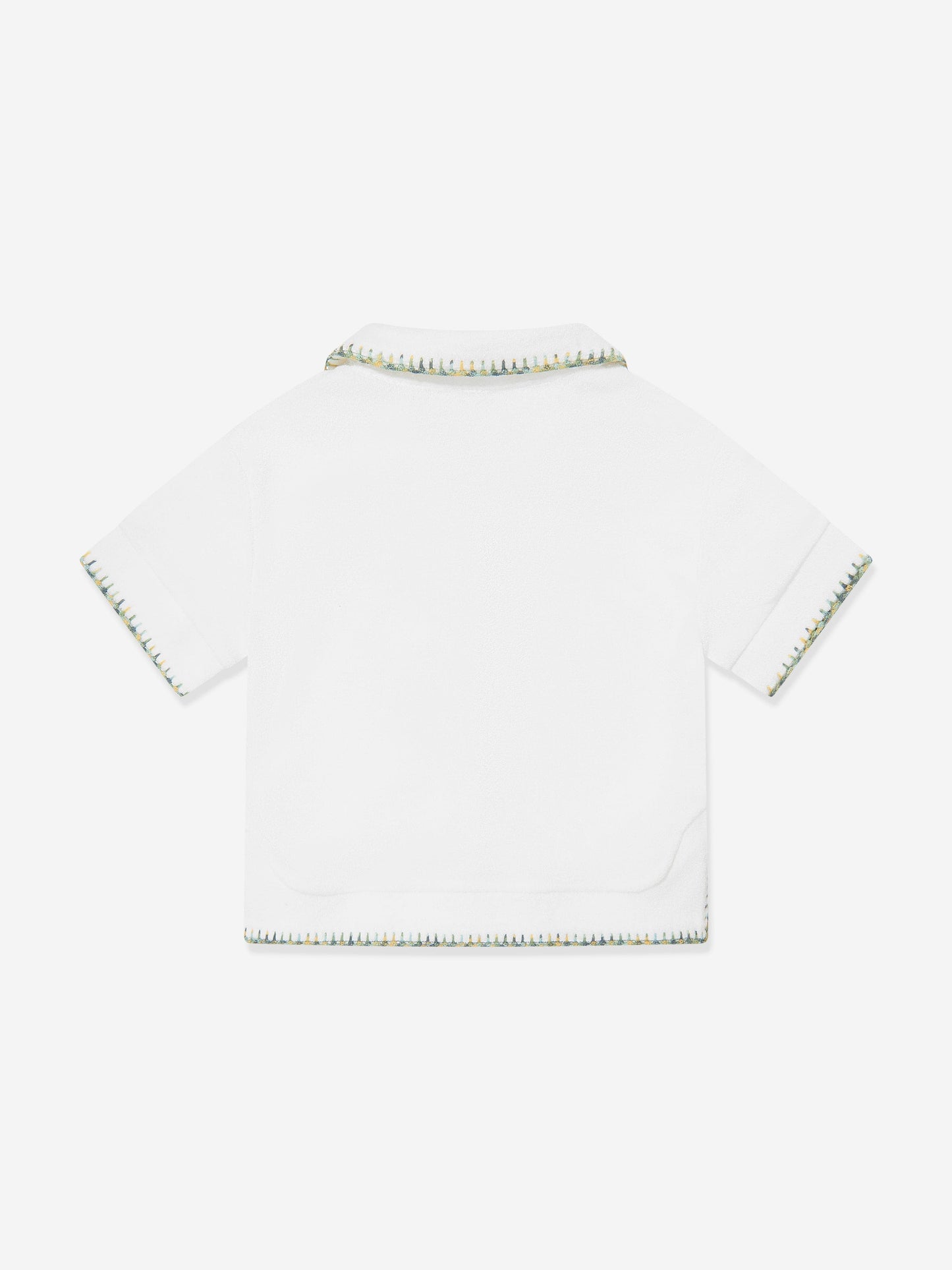 Girls Tallow Terry Top in Ivory