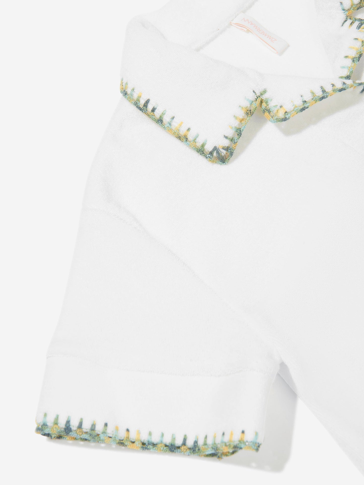 Girls Tallow Terry Top in Ivory