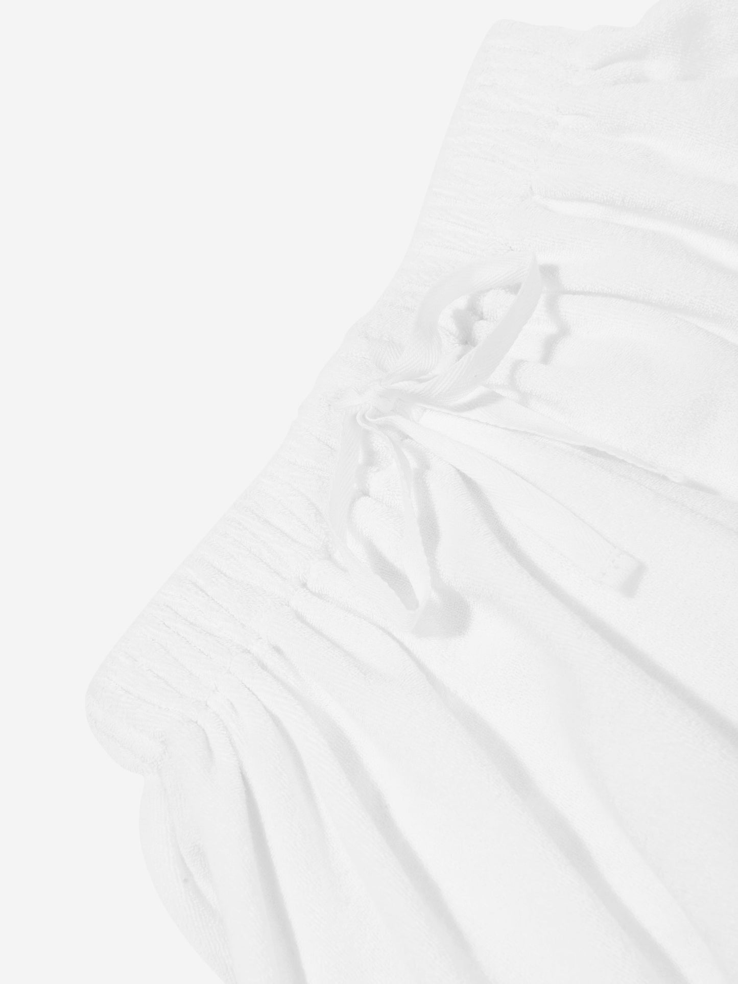 Girls Tallow Terry Shorts in Ivory