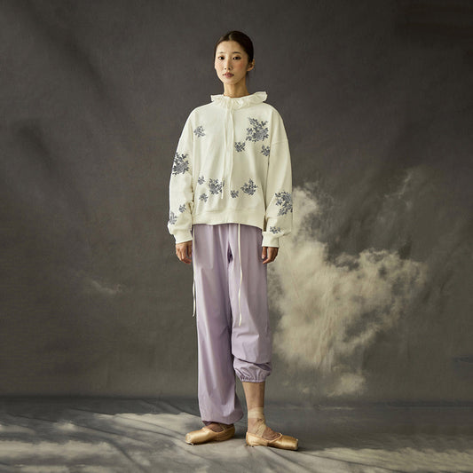女童薰衣草芭蕾舞热身裤