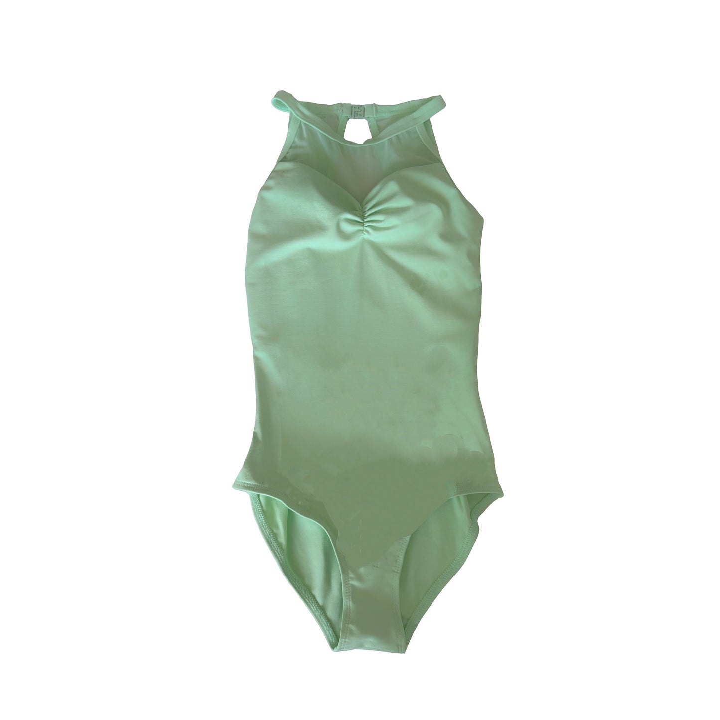 女童浅绿色"Allison"芭蕾舞连体衣(LUB899/PATINA GREEN)