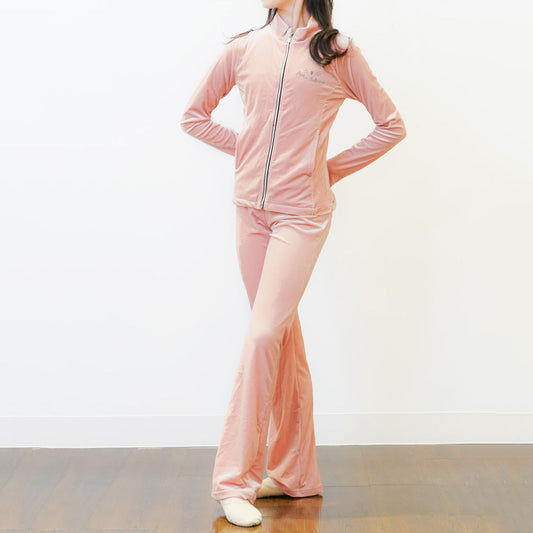 女童粉色丝绒"abby-w21/pink"芭蕾舞套装