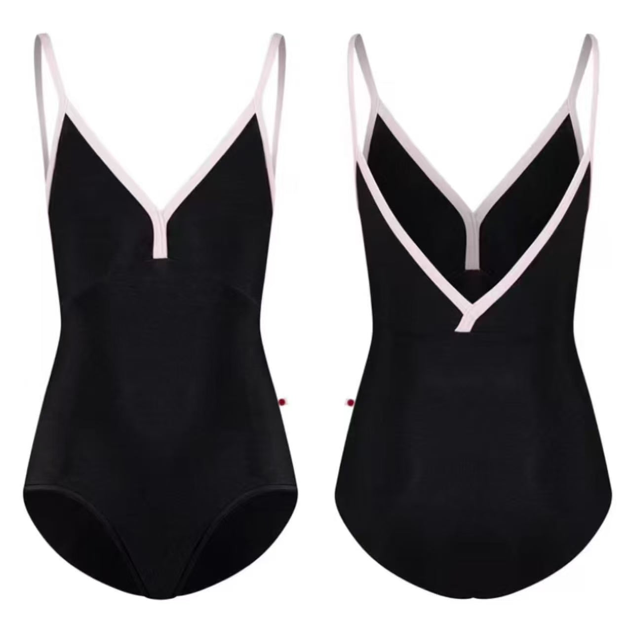 女童黑色"Daria/N-Black/N-Black/N-Rose"芭蕾舞连体衣