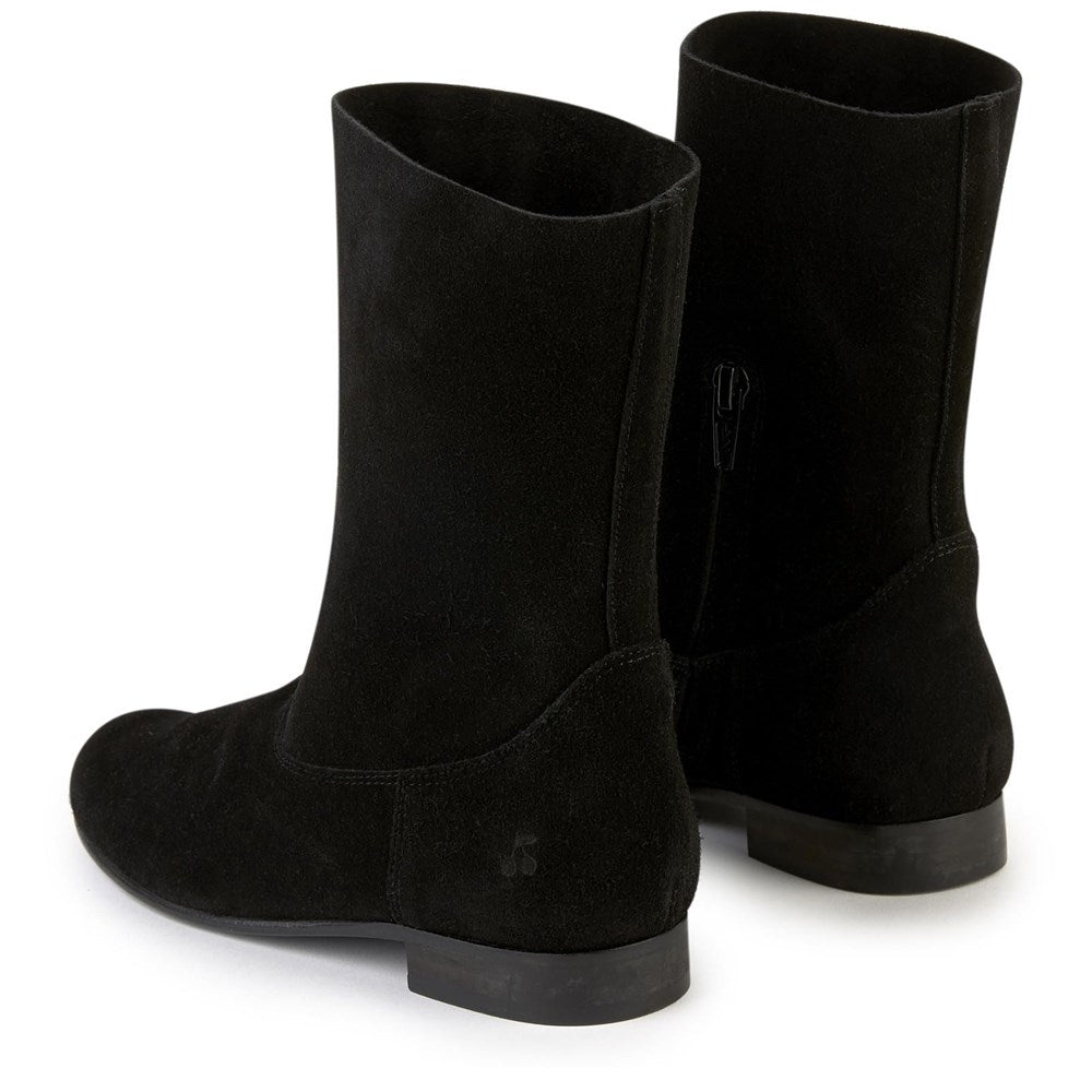 Girls Black Boots