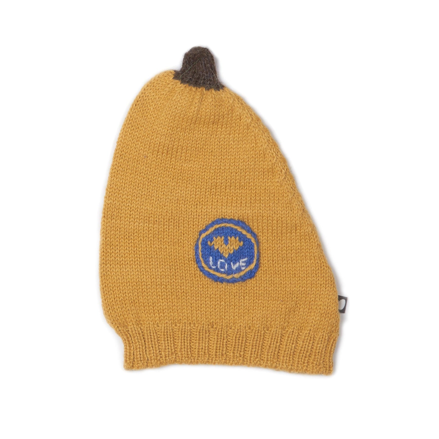 Baby Yellow Alpaca Knitted Balaclavas
