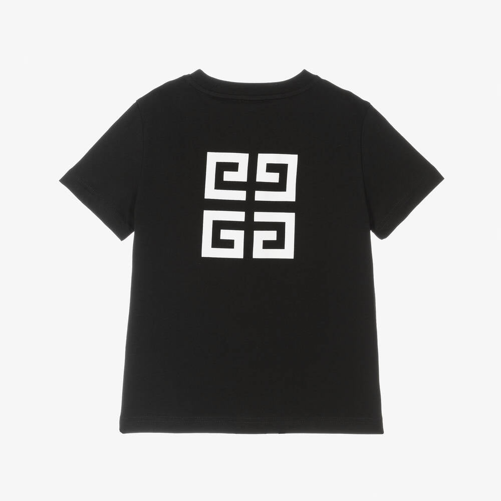 儿童黑色Logo棉T恤