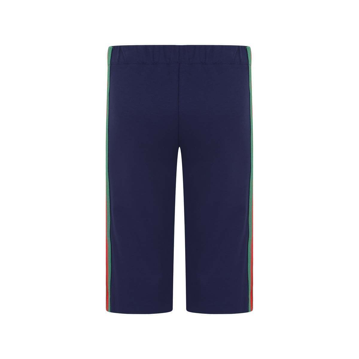 Girls Navy Viscose Culottes