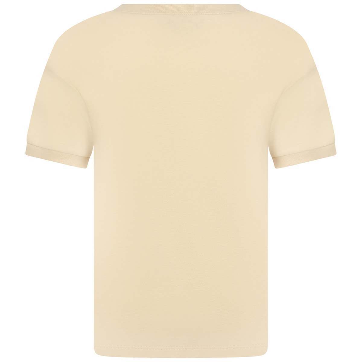 Boys Ivory Cotton Jersey T-Shirt