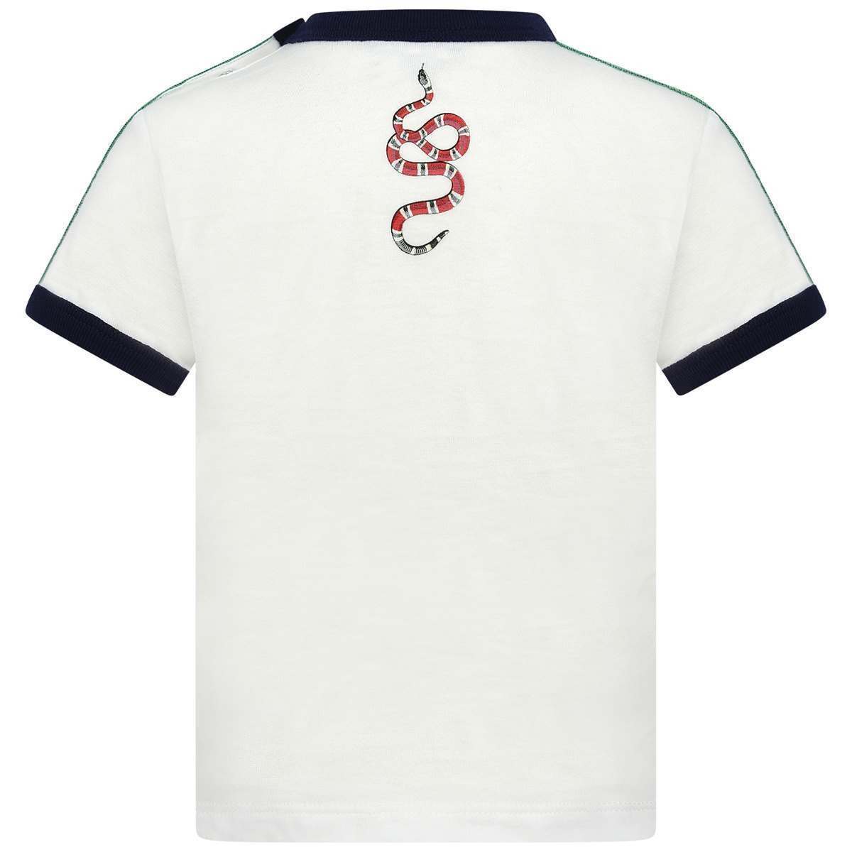 Baby Boys Ivory Cotton Jersey Top